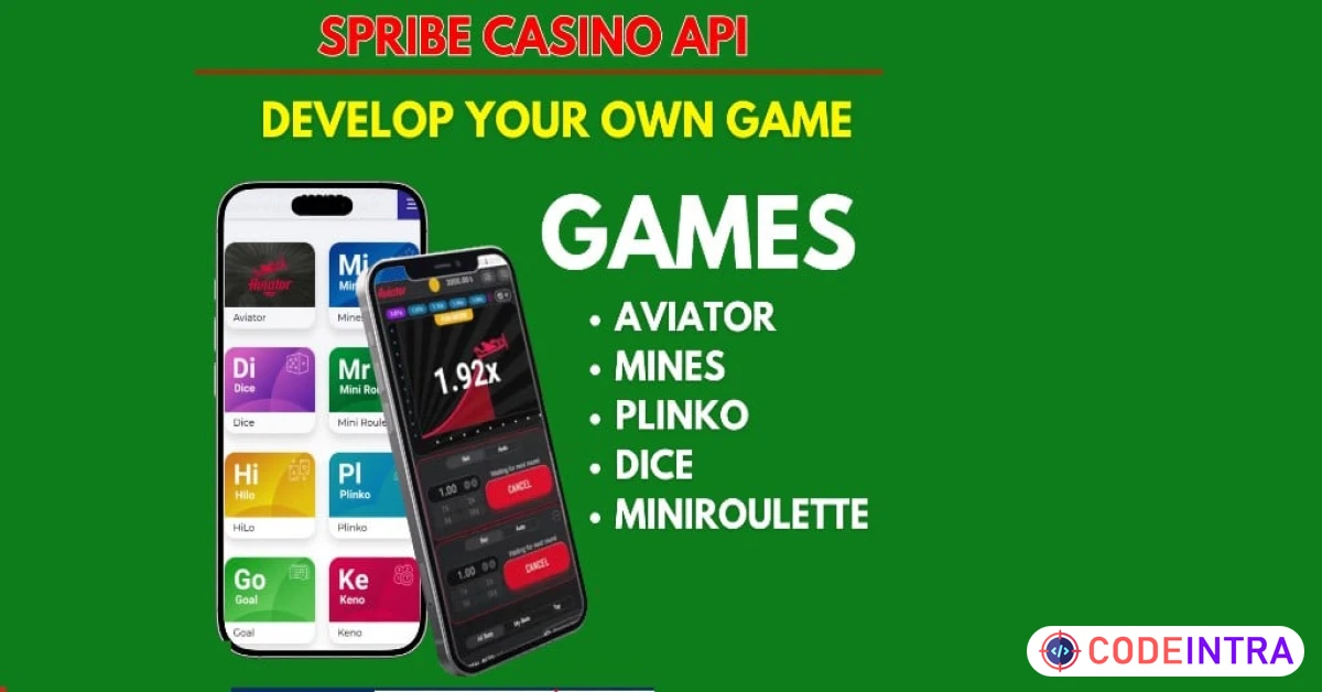 Product featured image Spribe Casino Games API And Casino Games API - Codeintra