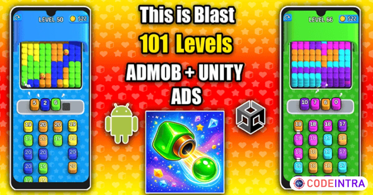 Product featured image This Is Blast Sort Game 3D Unity Game Source Code - Codeintra