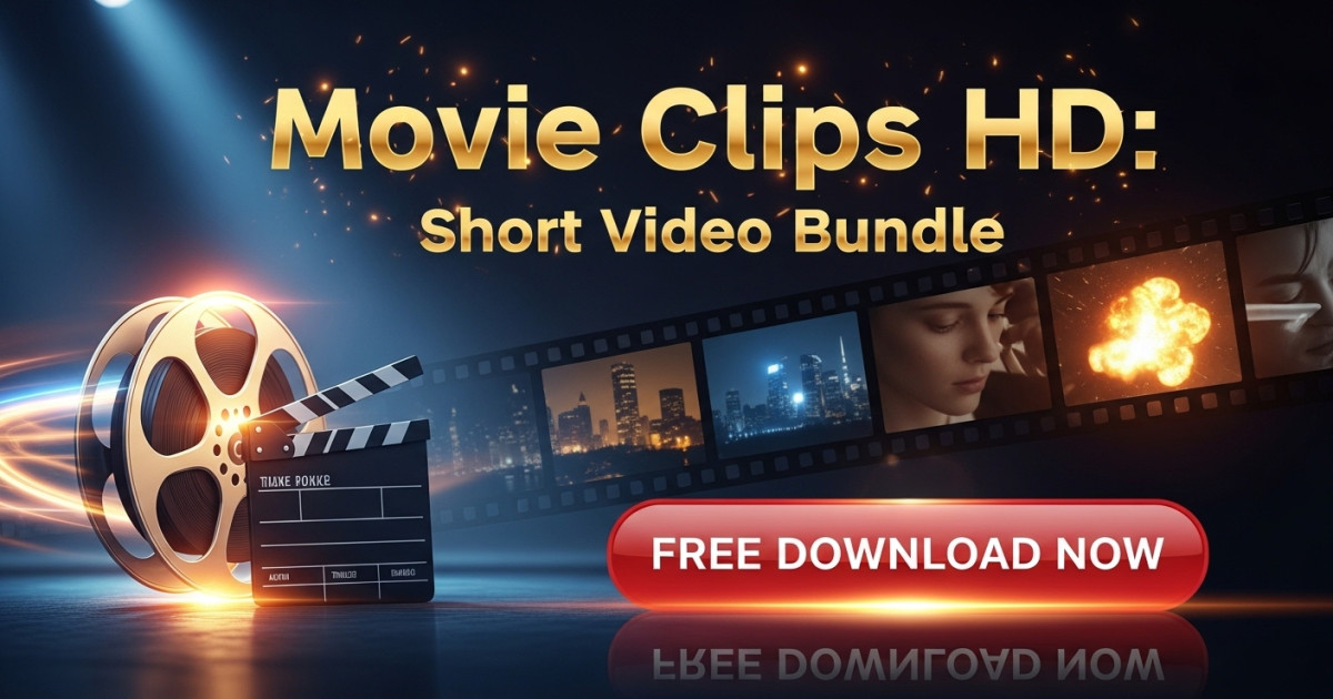 Product featured image Trending Movie Clips HD: Short Video Bundle for Fans & Creators 1000+ - Codeintra