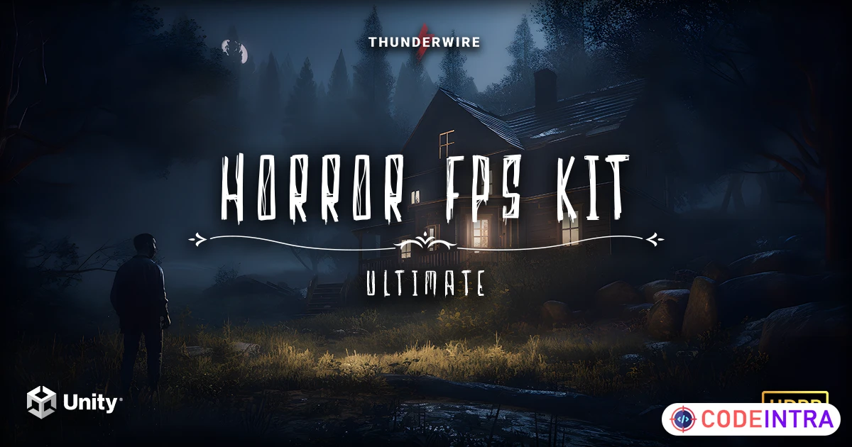 Product featured image UHFPS - Ultimate Horror FPS KIT (HDRP) | Systems | Unity Assets - Codeintra