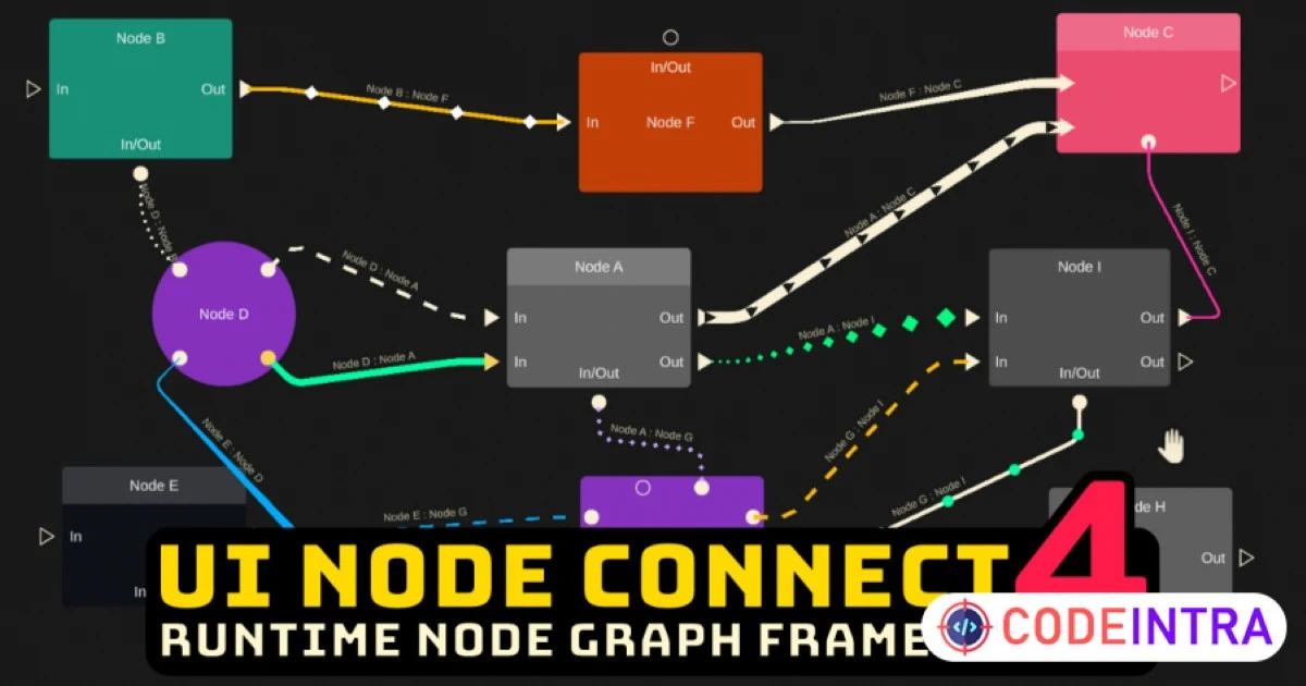 UI Node Connect 4 | GUI Tools | Unity Assets - Codeintra
