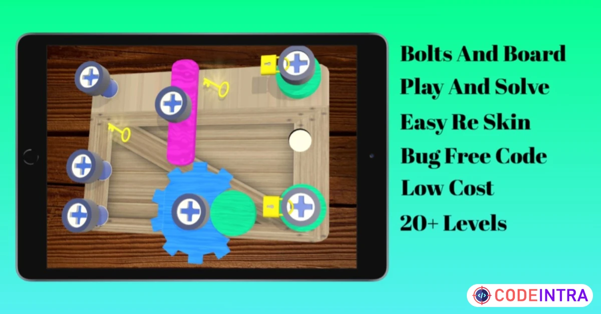 Product featured image Ultimate Screw Puzzle Unity - Codeintra