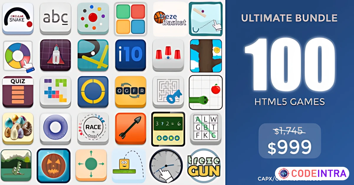 Ultimate Trezegames Bundle (100 games) - Codeintra