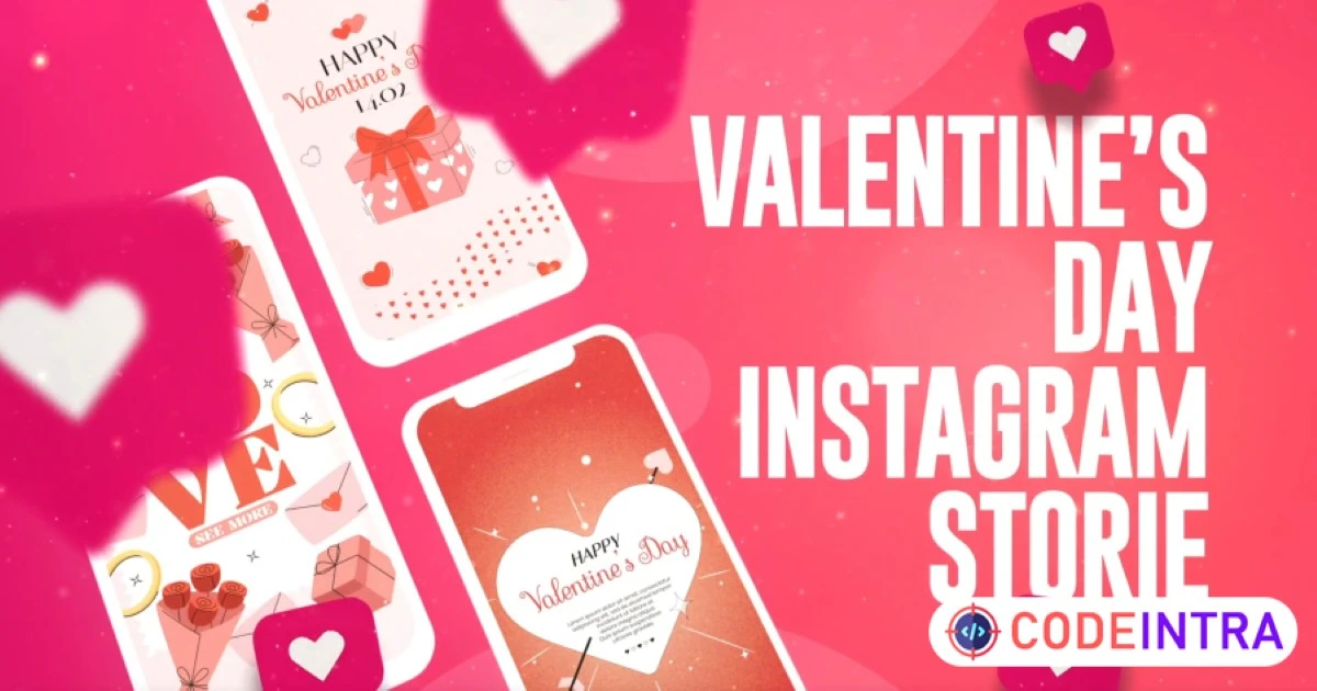 Valentines Day Storie Premiere Pro Free Download - Codeintra