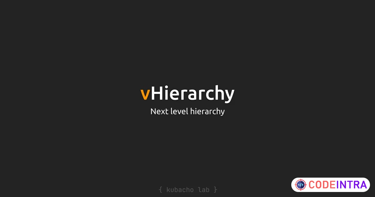 vHierarchy | Utilities Tools | Unity Assets - Codeintra