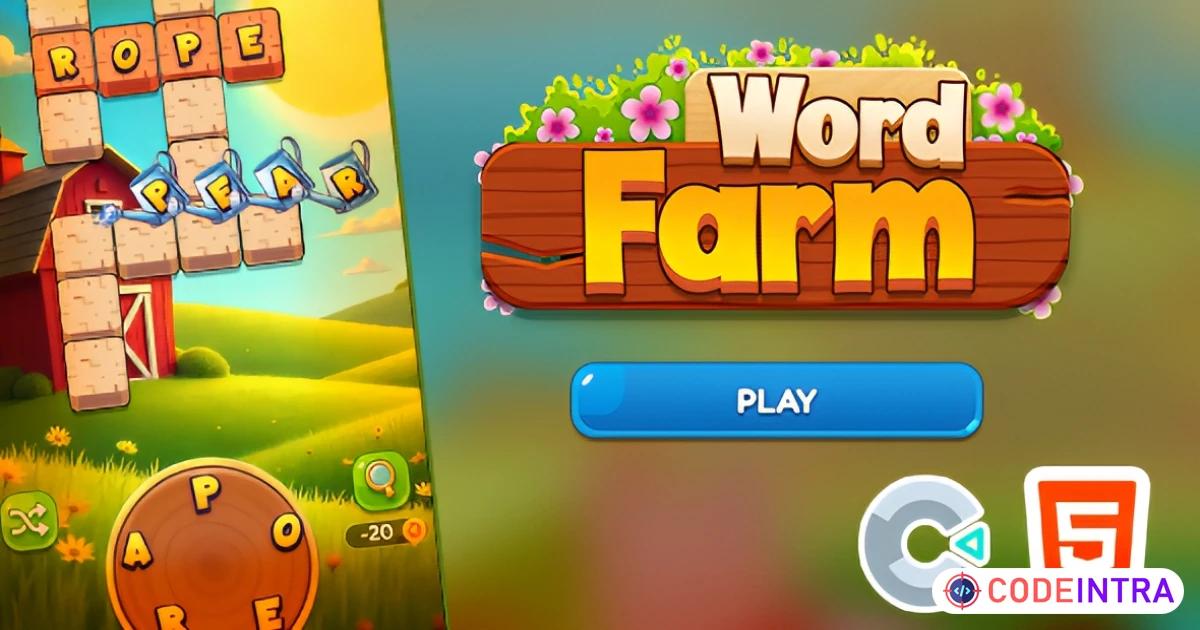 Word Farm - Html5 (Construct3) - Codeintra