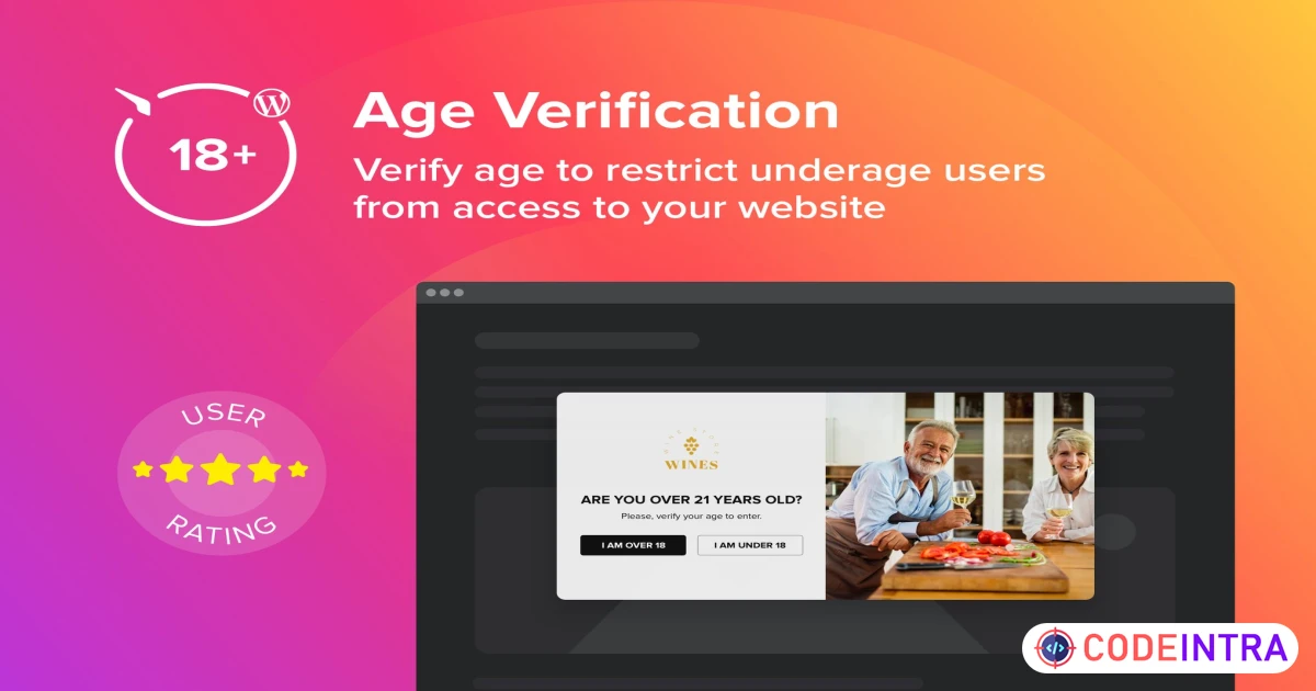 WordPress Age Verification Plugin - Codeintra