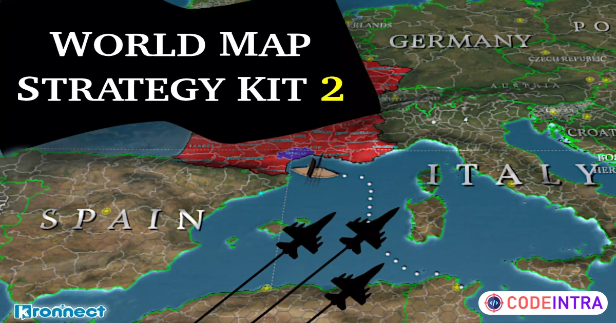 World Map Strategy Kit 2 | Game Toolkits | Unity Assets - Codeintra