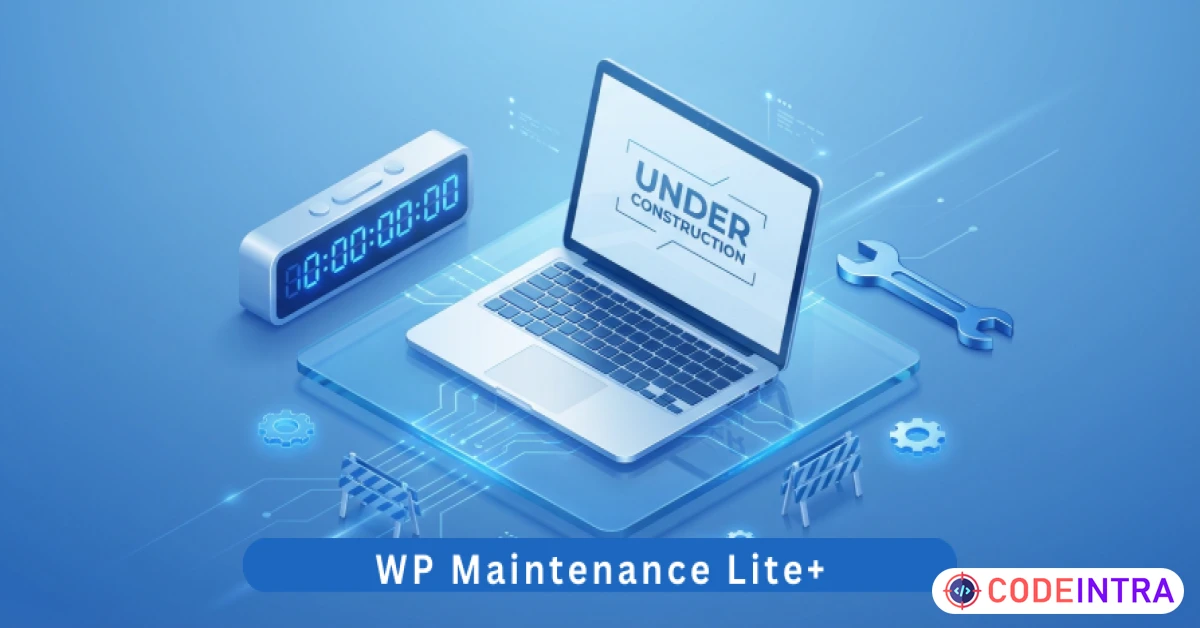 Product featured image WP Maintenance Lite+ | Coming Soon, Under Construction & Professional Maintenance Mode Page Plugin - Codeintra