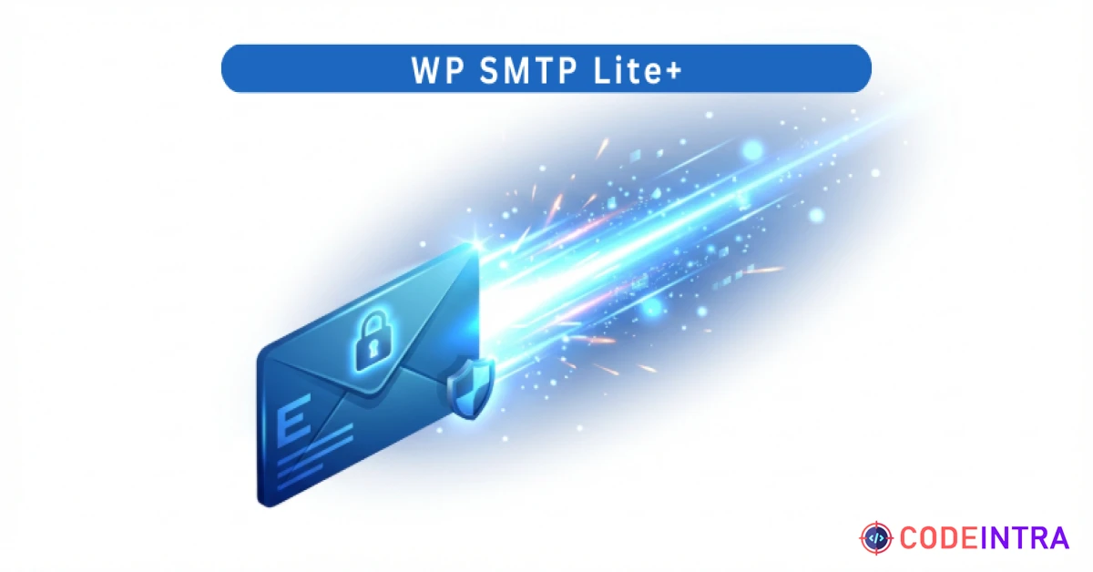 Product featured image WP SMTP Lite+ | Fix WordPress Email Delivery, Secure SMTP & Mail Server Integration Plugin - Codeintra