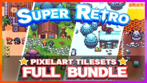2D Cozy RPG - Farming - Tilesets - Characters - Pixelart FULL BUNDLE | 2D Environments | Unity Assets