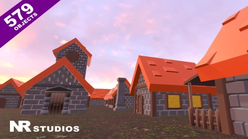 3D - Medieval Mega Pack - Low Poly | 3D Environments | Unity Assets