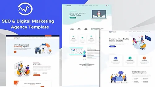 Digilab - SEO & Digital Marketing Agency HTML Template