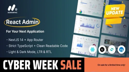 Isomorphic - React Admin Dashboard Template Premium