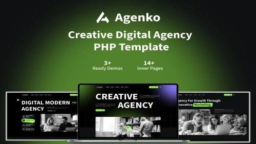 Agenko — Creative Digital Agency PHP Template