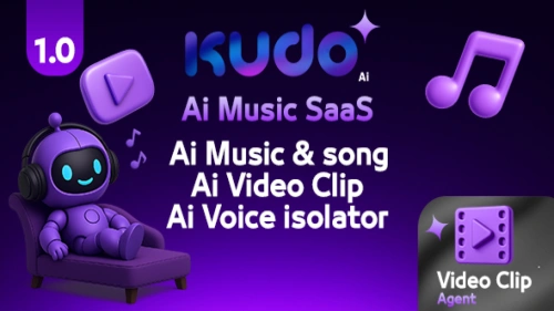 AI Music Voice And Video Generator SaaS
