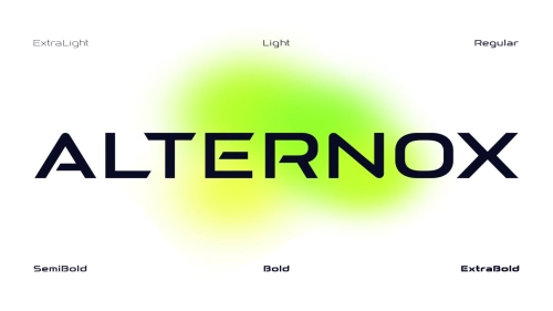Alternox Fonts Family - Fonts