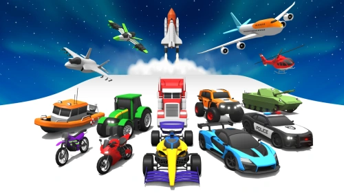ARCADE: Ultimate Vehicles Pack - Low Poly Cars | 3D Vehicles | Unity Assets