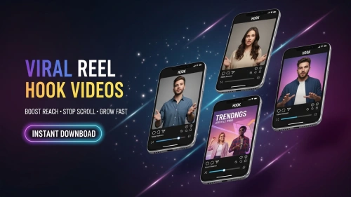Best Reel Hook Videos Pack to Make Instagram Reels Go Viral Fast