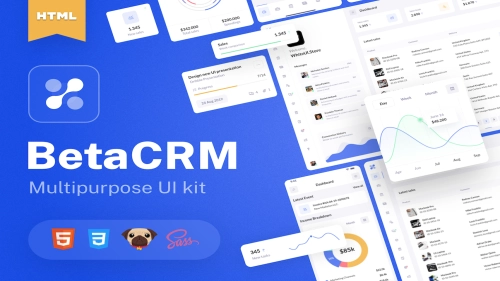 BetaCRM HTML Templates - Coded Templates
