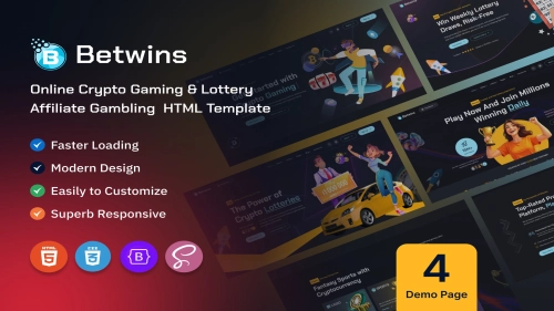 Betwins - Online Crypto Gaming & Lottery Affiliate