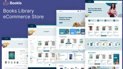 Bookle - Books Library eCommerce Store