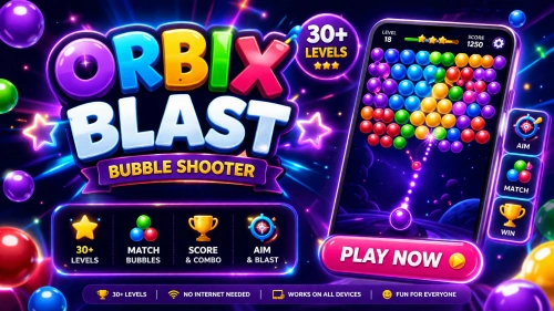 Bubble Shooter | Colorful HTML5 Game