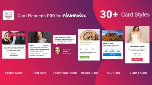 Card Elements Pro for Elementor Premium Plugin