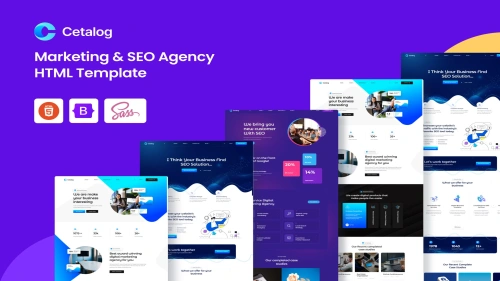 Cetalog - Marketing & SEO Agency HTML Template