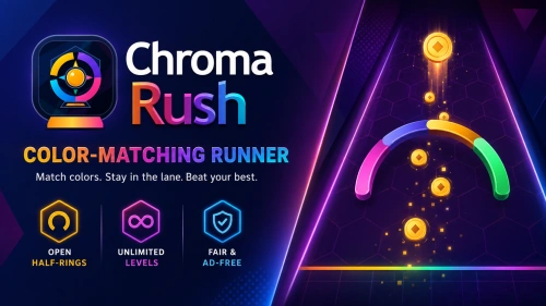 Chroma Rush | HTML5 Color Matching Runner Game