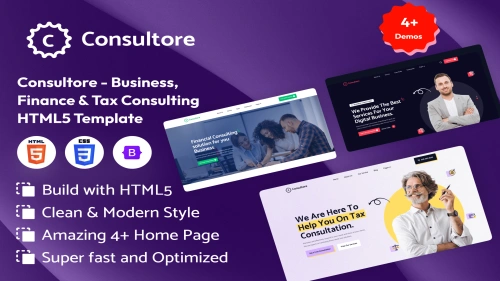 Consultore - Business Consulting HTML Template
