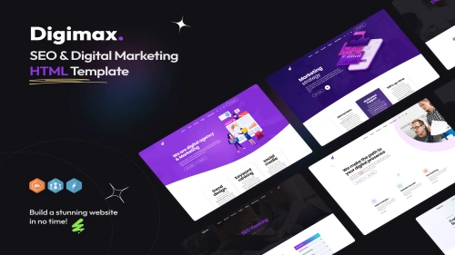 Digimax - SEO & Digital Marketing Agency Template