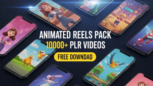 Done-For-You Animated Reels Bundle for Viral Short Videos