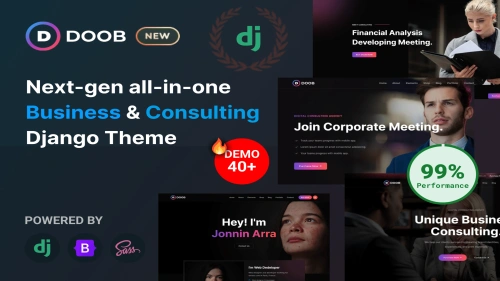 Doob - Business & Consulting Django 5 Template
