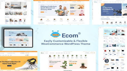 Ecom - Multipurpose WooCommerce WordPress Theme