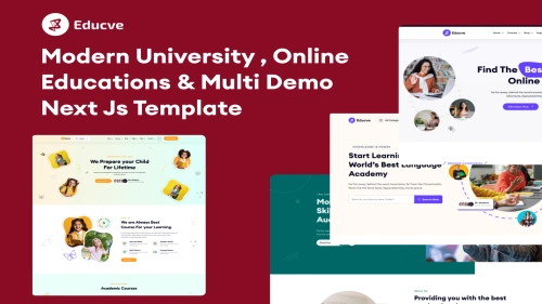 Educve University, Online Courses & Multi Demo Edu