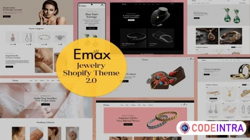 Emax - Jewelry Shopify Theme Premium Download