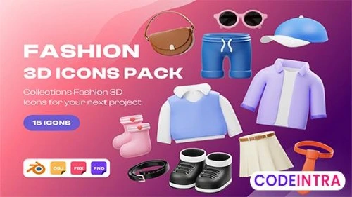 Fashion 3D Icon PSD & PNG Free Download