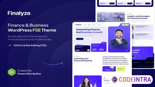 Finalyze – Finance & Business FSE WordPress Theme