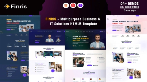 Finris - Business & IT Solutions HTML5 Template
