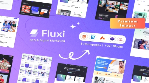 Fluxi - SEO Digital Marketing CodeIgniter Template