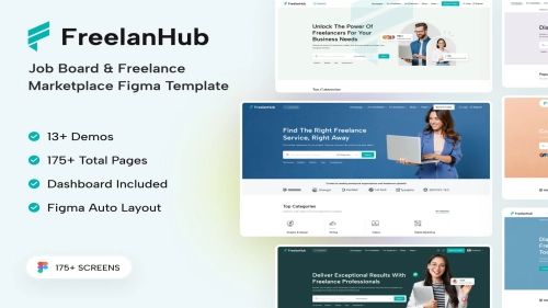 FreelanHub - Job Board Freelance Marketplace HTML