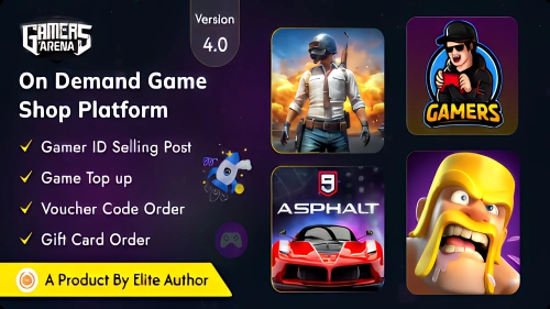 Gamers Arena - Digital Online Game Store, Game Top Up , Voucher & Gamer ID Selling