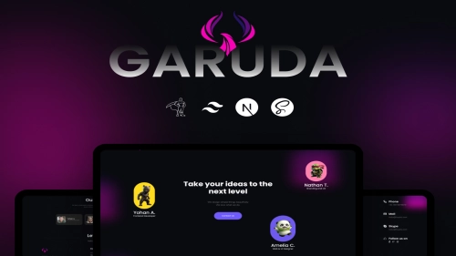 Garuda - NextJs Web Agency Template - Coded Templates
