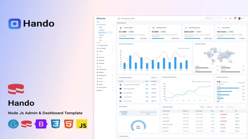 Hando - CakePHP Admin & Dashboard Template