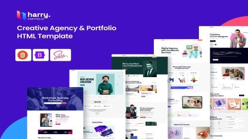 Harry - Creative HTML Template For Personal