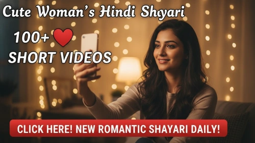 Hindi Shayari by Cute Woman – 100+ Short Video