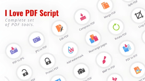 I Love PDF Studio 100+ PDF Tools Script