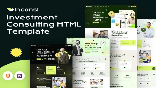 Iconsl - Investment Consulting HTML Template