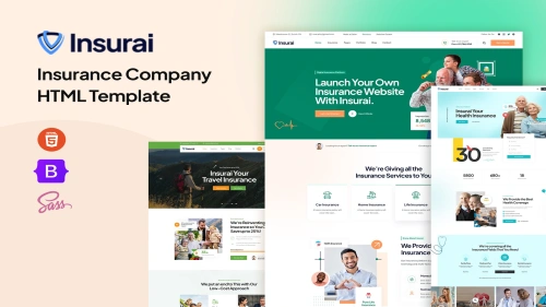 Insurai - Insurance Company HTML Template